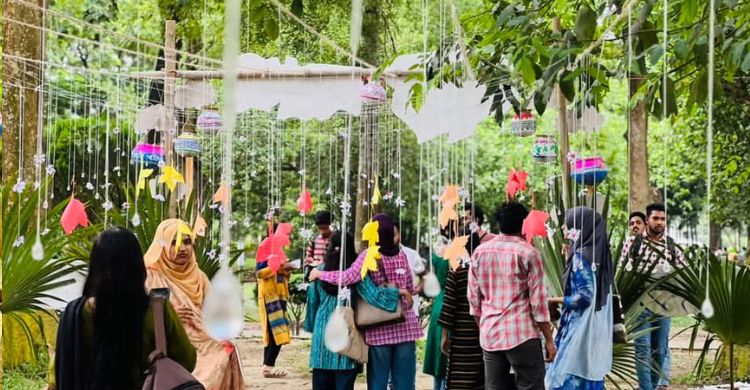 ইবিতে শরৎ সম্ভাষণ, বায়োস্কোপে ফিরে এলো গ্রাম-বাংলার ঐতিহ্য
