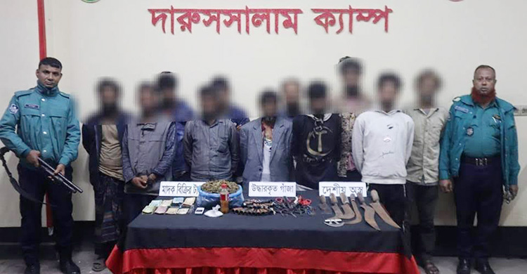 সাত দিনে সেনা অভিযানে গ্রেফতার ৫১