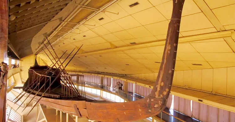 মিশরে ফেরাউন খুফুর প্রাচীন সৌর নৌকার সংরক্ষণ কার্যক্রম শুরু