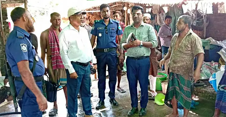 অস্বাস্থ্যকর পরিবেশে গরুর খামার, গুনতে হলো জরিমানা
